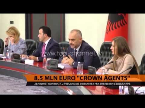 8.5 mln euro Crown Agents - Top Channel Albania - News - Lajme