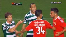 Liga NOS 8ª jorn. & Taça de Portugal 4ªElim. SCP vs SLB Agressões dos jogadores do Benfica a jogadores do Sporting