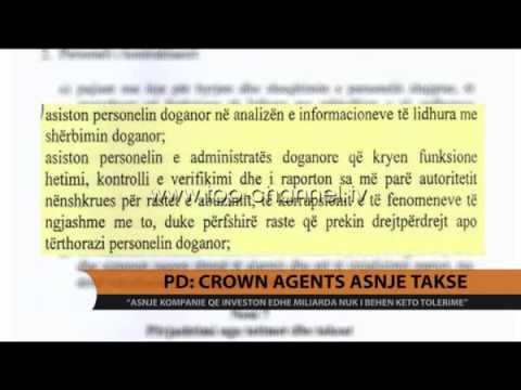 PD: Crown Agents asnjë taksë - Top Channel Albania - News - Lajme