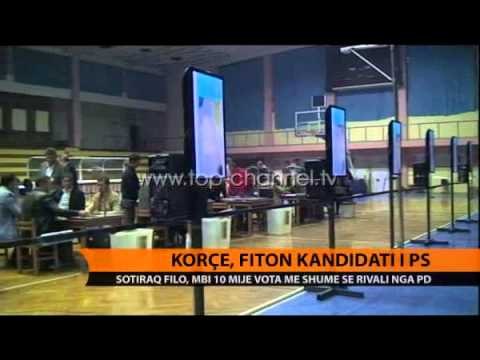 Korçë, fiton kandidati i PS - Top Channel Albania - News - Lajme