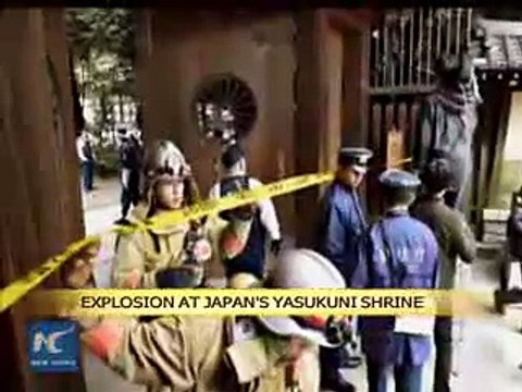 Explosion at Japans controversial Yasukuni shrine 2015