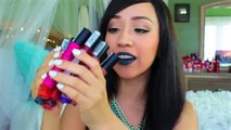12 NYX Liquid Suede Cream Lipstick Swatches