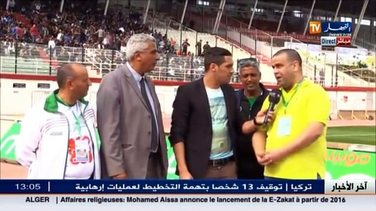 الأجواء داخل ملعب تشاكر ساعات قبل لقاء تنزانيا ـ الجزائر