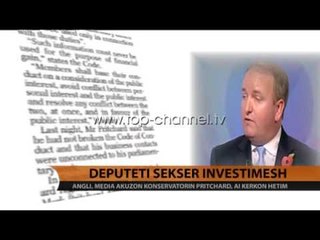 Deputeti sekser investimesh - Top Channel Albania - News - Lajme