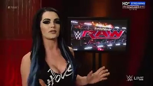 Paige Backstage Segment - WWE RAW 23 11 15