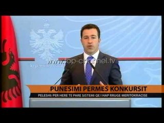 Punësimi përmes konkursit - Top Channel Albania - News - Lajme