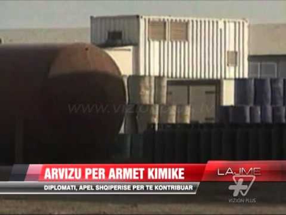 Arvizu, apel për te kontribuar për armët kimike  - News, Lajme - Vizion Plus