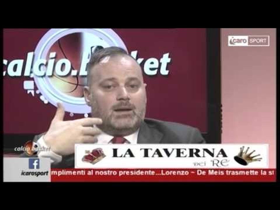 Icaro Sport. Fabrizio De Meis a Calcio.Basket