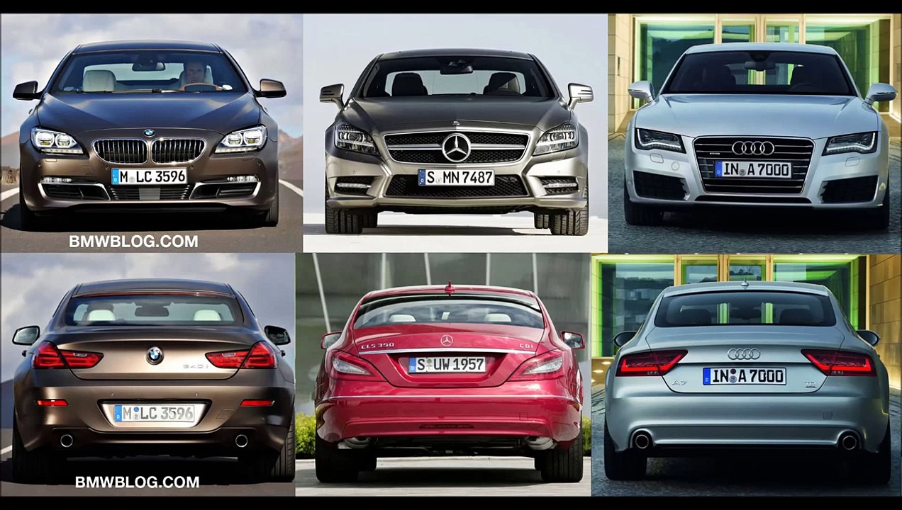 BMW 6 Series Gran Coupe vs. Audi A7 vs. Mercedes Benz CLS