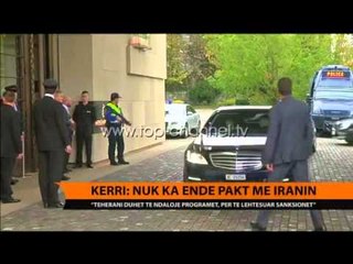 Kerry: Nuk ka ende pakt me Iranin - Top Channel Albania - News - Lajme