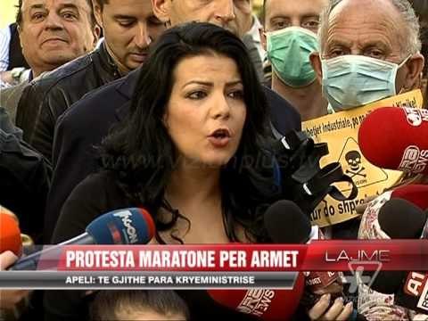 Protestë para kryeministrisë për armët kimike - News, Lajme - Vizion Plus