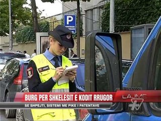 Descargar video: Burg, per shkelesit e Kodit Rrugor - News, Lajme - Vizion Plus