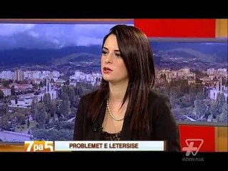 7pa5 - Problemet e letersise - 13 Nentor 2013 - Show - Vizion Plus