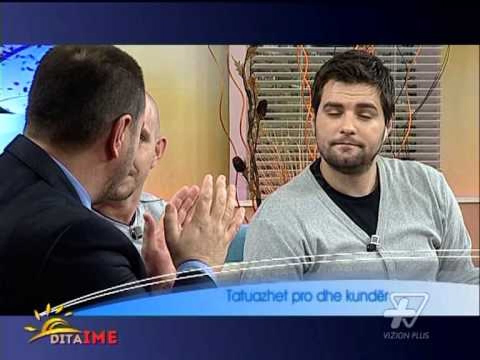 Tatuazh "live" ne studion e emisionit Dita Ime - 13 Nentor 2013 - Show - Vizion Plus