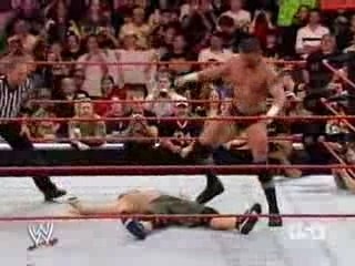 wwe raw john cena vs randy orton
