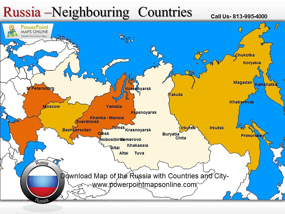 Download Map of the Russia