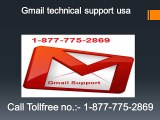 Gmail technical support usa . Tollfree number :- 1-877-775-2869