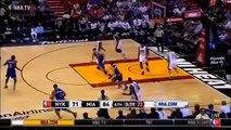 Whiteside & Porzingis Decide to Play a Game of Tag _ Knicks vs Heat _ November 23, 2015 _ NBA