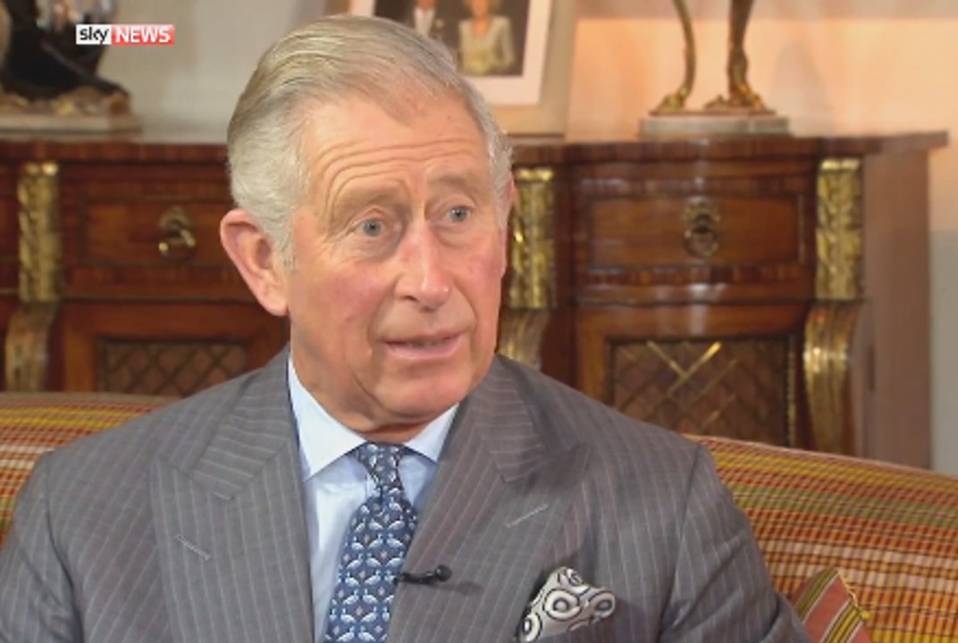 Le prince Charles estime que le réchauffement climatique est une des causes de la crise en Syrie