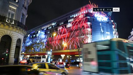 “Christmas from another planet” at the Galeries Lafayette