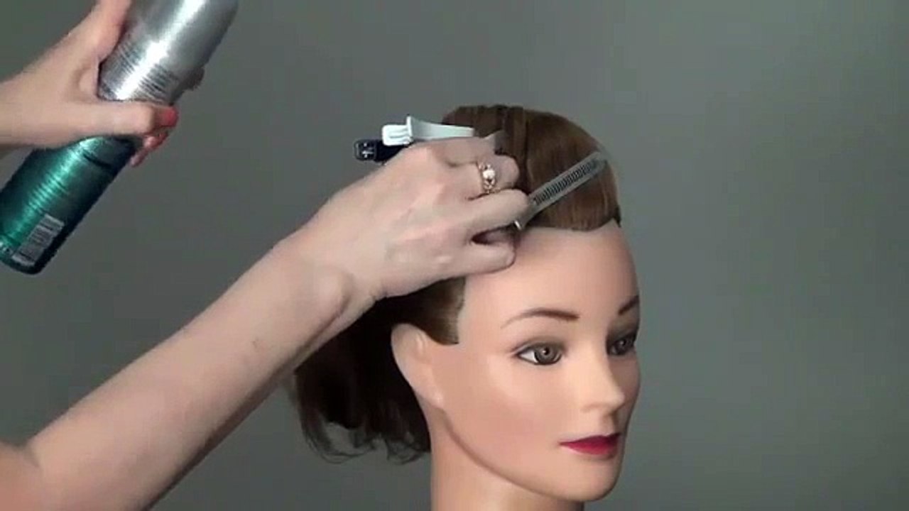 Wedding prom hairstyle tutorial