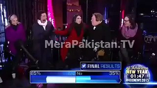 Reham Khan Wife Of Imran Khan Kissing In A Live Show