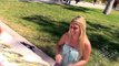 Arm Wrestling Prank Girl laughing while my arm is broken