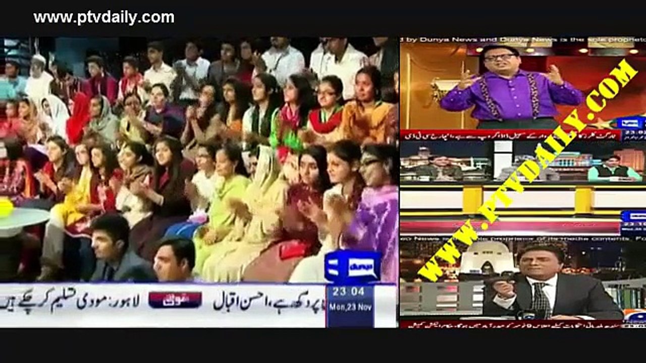 1 - Mazaq Raat  » Dunya News  » Amman Ulla  » Vasay Chaudhry »	23rd November 2015 » Pakistani Comedy Show