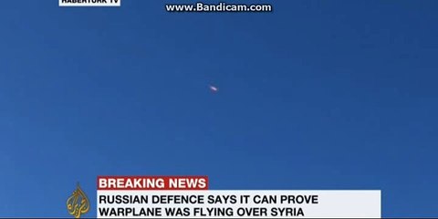 Turks have shot down a Russian jet f 16