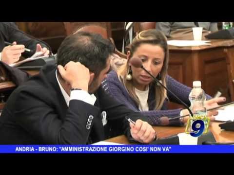 ANDRIA | Bruno: Amministrazione Giorgino così non va
