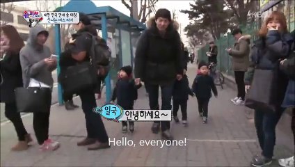 Daehan is proud of his dad