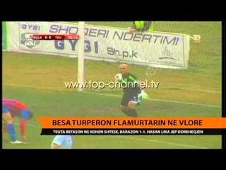 Download Video: Besa turpëron Flamurtarin në Vlorë - Top Channel Albania - News - Lajme