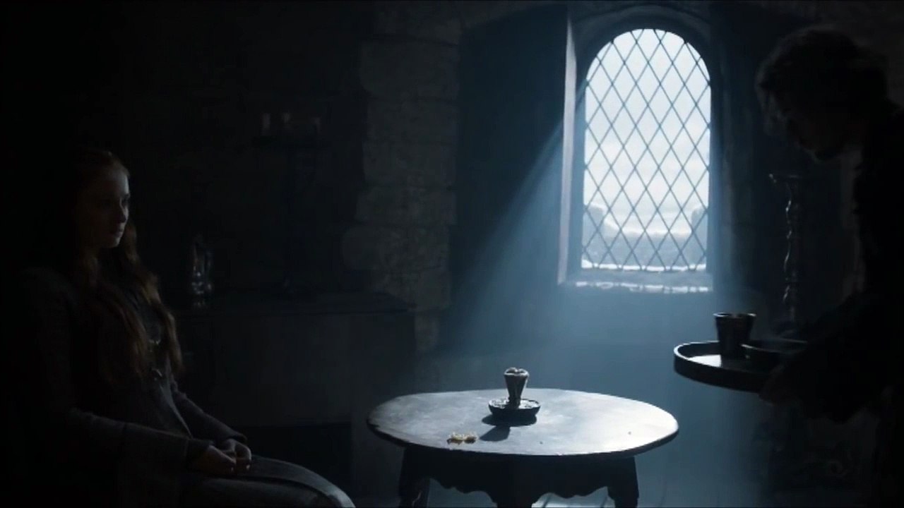 Game of thrones 5x08 Sansa talks with Theon/Reek, Ramsay and Roose plan to defeat Stannis