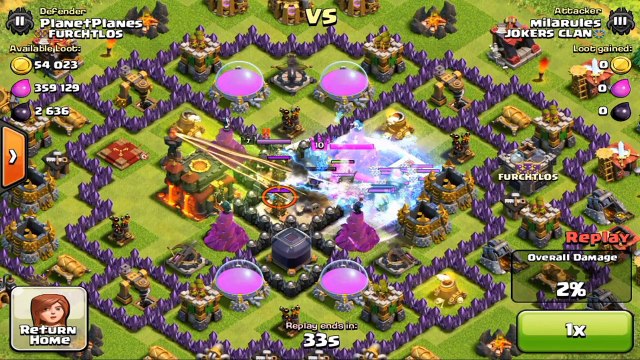 Clash of Clans - #Funny Fails 1 - EPIC GoWiPe FAIL - Only got 7% !-! - Master - [The Black Hole]