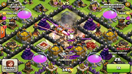 Clash of Clans - #Funny Fails 5 - TH10 Blackhole Base Farming - Defenses - 2014