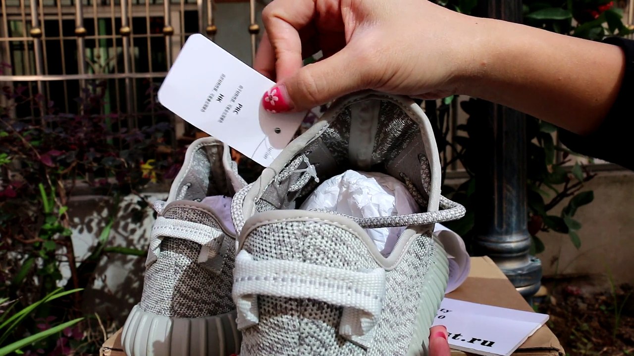 Adidas Yeezy 350 Boost “Moonrock” final version Unboxing Review from Repbeast.ru