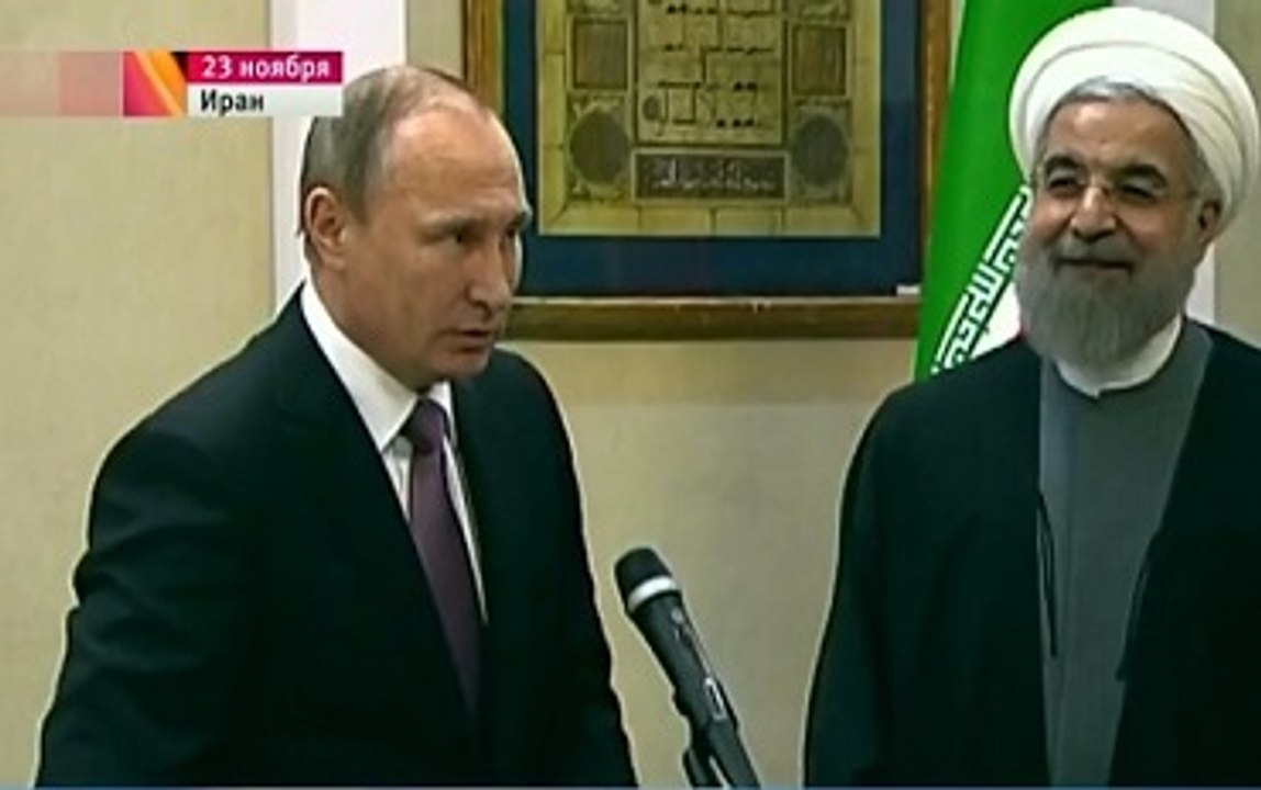 Переговоры президентов России и Ирана завершились в Тегеране поздно вечером