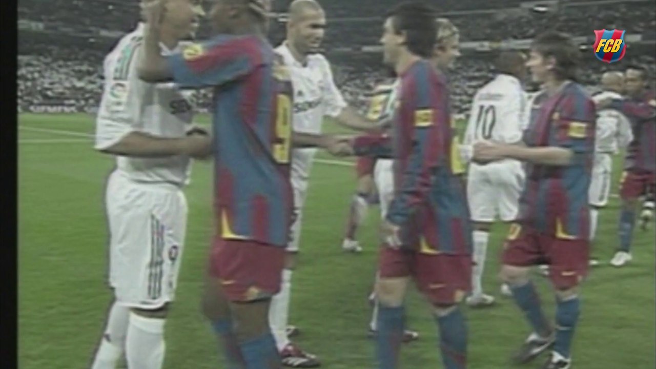 10 years of Messi's debut in El Clásico