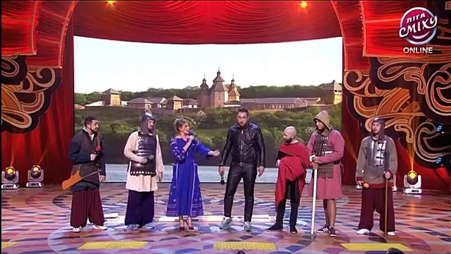 Кий, Щек, Хорив и Лыбидь - Заинька и Елена Кравец - Лига смеха, прикольное видео