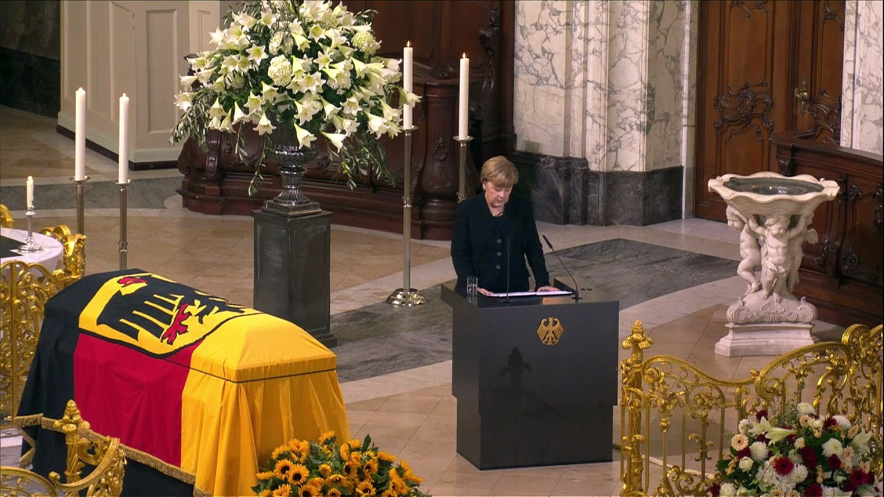 Merkel: "helmut schmidt wird uns allen fehlen"