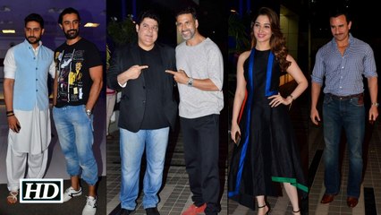 Bollywood Stars Masti At Sajid Khans BDay Bash Inside Video