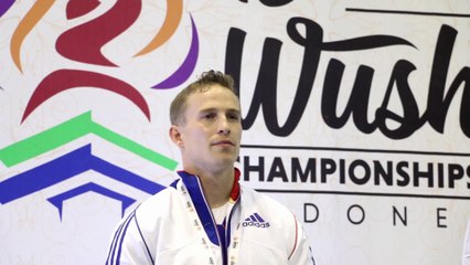 L'argent pour Maxime Frankinet / Chpts Monde Wushu 2015