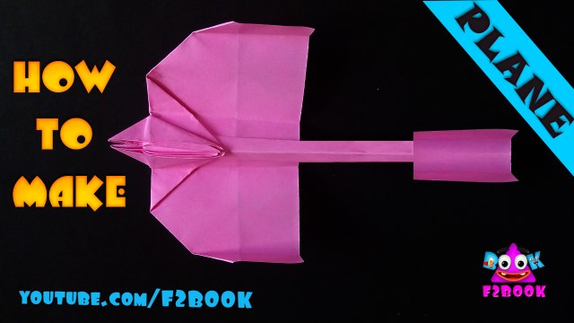 How to make a Paper Airplane - Paper Folding Instructions