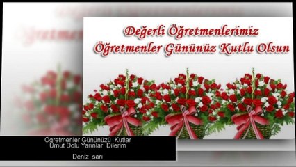Ögretmenler Günü Kutlu Olsun