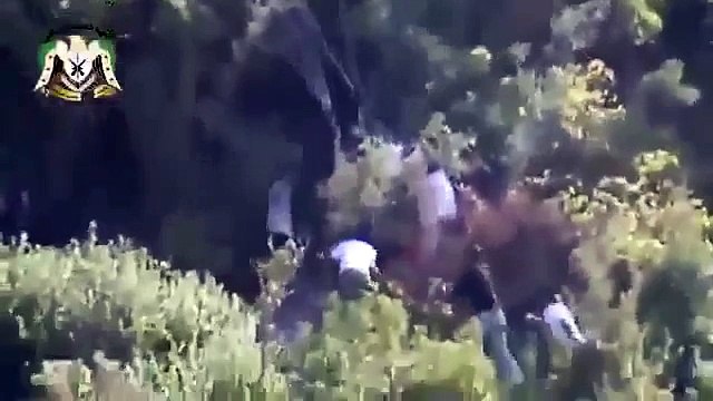 Расстрел сбитого летчика 24.11.2015