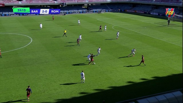 UEFA YOUTH LEAGUE: spectacular goal from Carles Aleñá