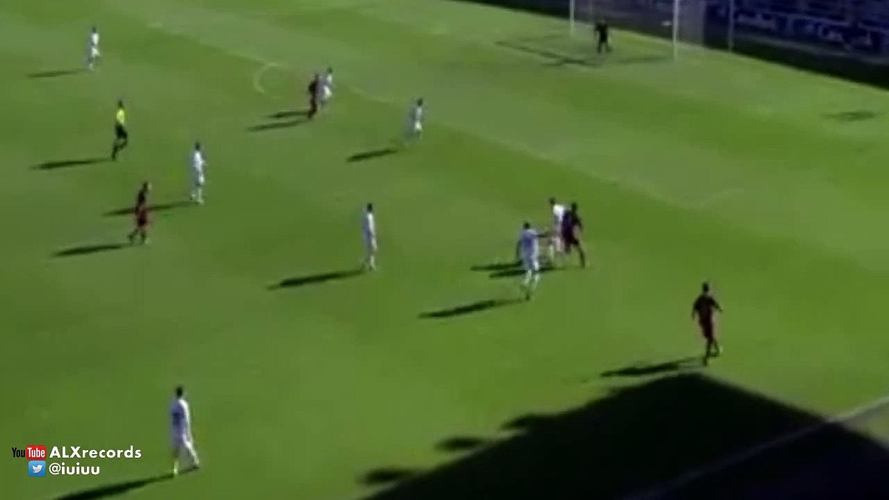 Carles Alena Amazing Solo Golazo Barcelona U19 3 x 0 Roma U19 - (UEFA Youth League) - 24/11/2015