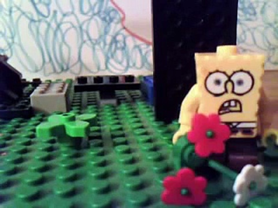 Lego spongebob tea at the treedome