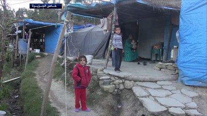 معاناة النازحين من جبل التركمان جراء الغارات الروسية