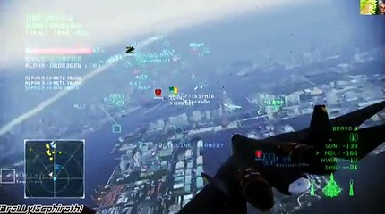 Ace Combat Infinity [PS3] Coop Online Mission [Tokyo Martial Law] [HD]